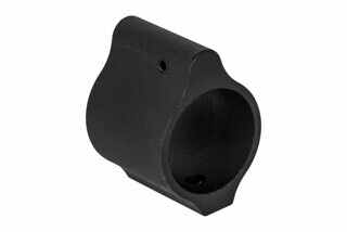 Aero Precision low profile gas block without logo fits .875" barrels with a tough phosphate finish